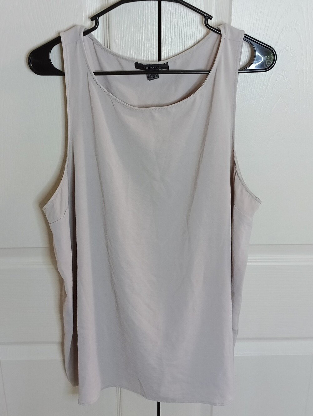 💰 Primark Neutral Light Taupe Sleeveless‎ Tank Top